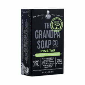 Grandpa Soap Co. Pine Tar Bar Soap 3.25 oz Bar