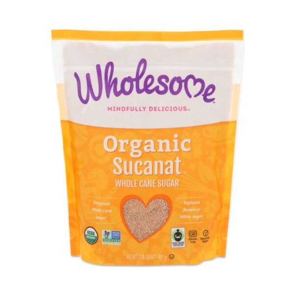 Wholesome Organic Sucanat 2 lb bag