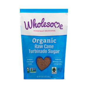 Wholesome Organic Raw Turbinado Cane Sugar 24 oz bag