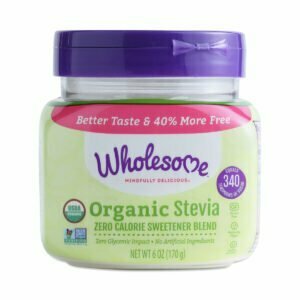 Wholesome Organic Stevia 6 oz jar