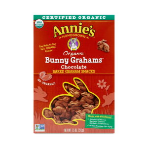 Annie's Chocolate Bunny Grahams Cookies 7.5 oz box