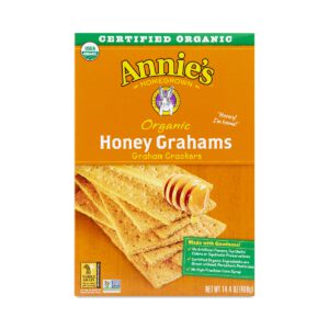 Annie's Organic Honey Grahams Crackers 14.4 oz box