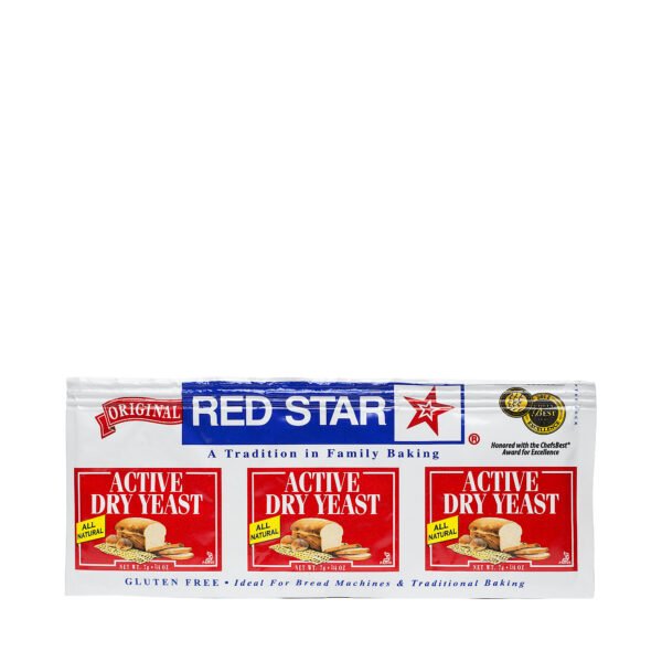Red Star Active Dry Yeast Three 0.25 oz packets