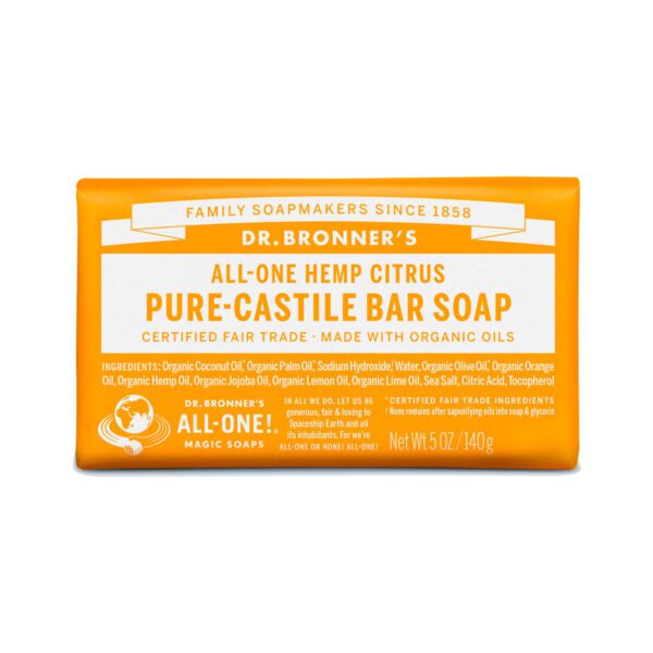 Dr. Bronner's Pure Castile Bar Soap