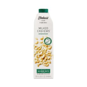 Elmhurst Unsweetened Milked Cashews 32 fl oz carton