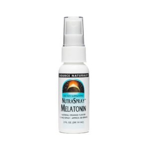 Source Naturals Sublingual Melatonin 1.5mg NutraSpray - Orange 2 oz bottle