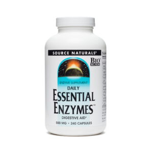 Source Naturals Essential Enzymes Digestive Aid 240 capsules per bottle