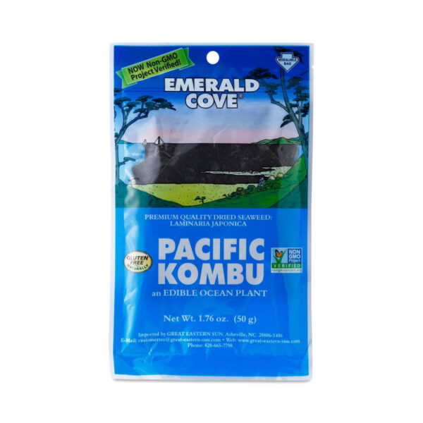Emerald Cove Dried Kombu Seaweed 1.76 oz bag