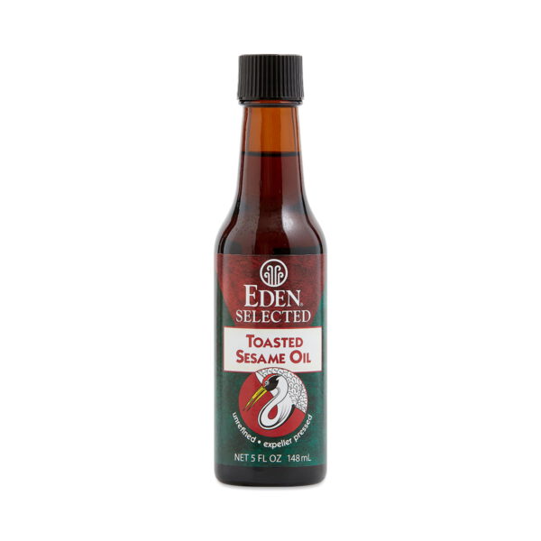 Eden Foods Toasted Sesame Oil 5 oz bottle