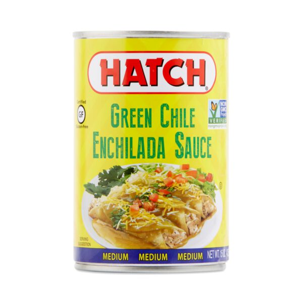 Hatch Chile Company Medium Green Chile Enchilada Sauce 15 oz can