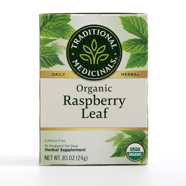 Traditional Medicinals Organic Raspberry Leaf Tea 16 count