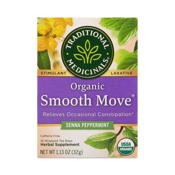 Traditional Medicinals Organic Smooth Move Peppermint Tea 16 count
