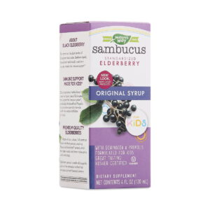 Nature's Way Original Sambucus Syrup for Kids 4 fl oz bottle