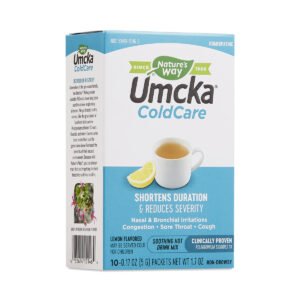 Nature's Way Umcka ColdCare Soothing Hot Drink - Lemon 10 packets per box