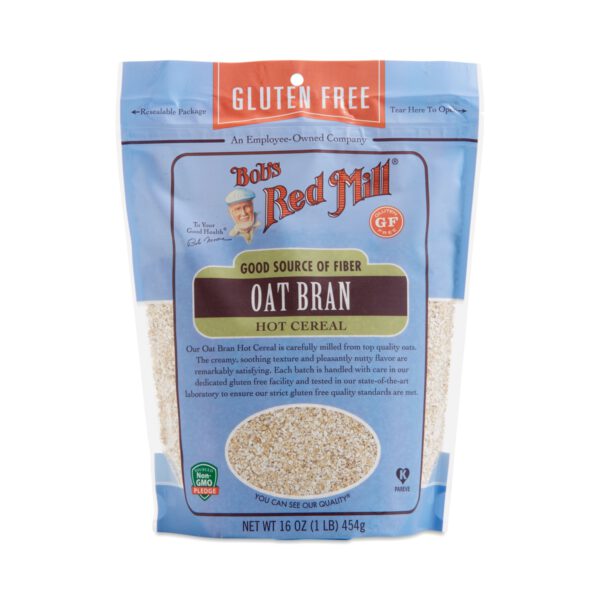 Bob's Red Mill Gluten Free Oat Bran 16 oz bag