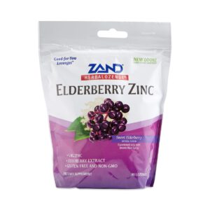 ZAND HerbaLozenge Elderberry Zinc Lozenges