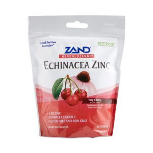 ZAND HerbaLozenge Cherry Echinacea Zinc Lozenges 80 lozenges