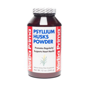 Yerba Prima Psyllium Husks - Powder 12 oz container