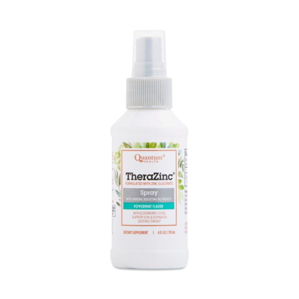 Quantum Thera Zinc Throat Spray 4 oz bottle