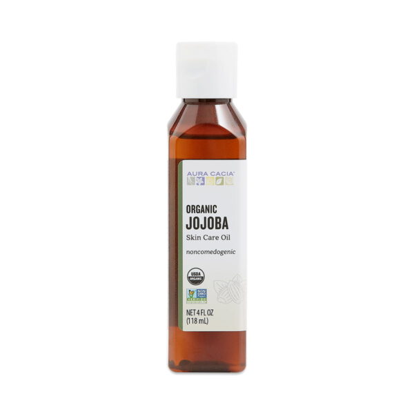 Aura Cacia Jojoba Oil 4 fl oz bottle