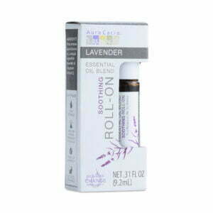 Aura Cacia Lavender Essential Oils Roll On Bottle 0.31 oz roll on bottle