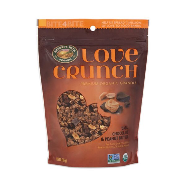 Nature's Path Love Crunch Organic Dark Chocolate & Peanut Butter Granola 11.5 oz bag