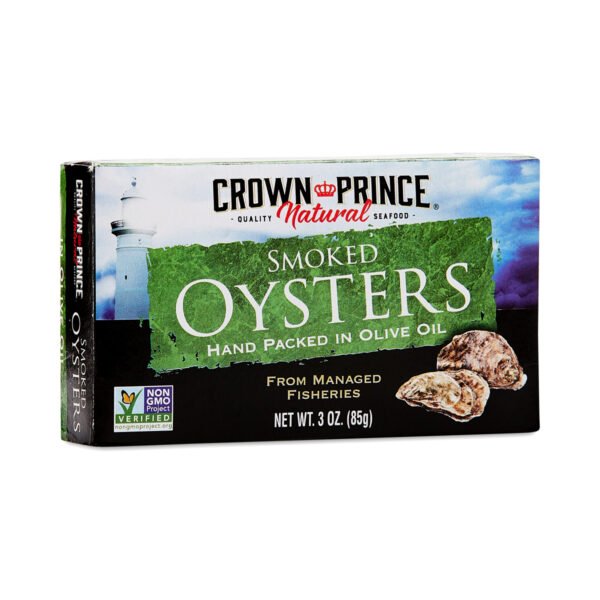 Crown Prince Smoked Oysters 3 oz can