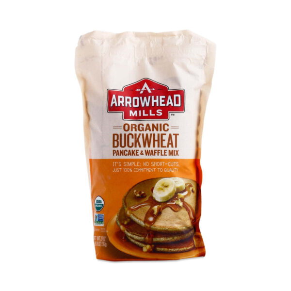 Arrowhead Mills Organic Buckwheat Pancake & Waffle Mix 26 oz bag