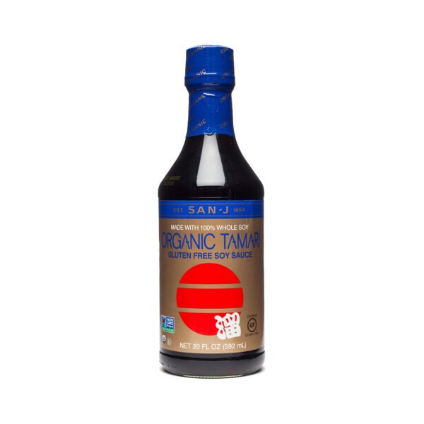 San-J Organic Tamari Gluten-Free Soy Sauce 20 fl. oz bottle