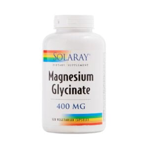 Solaray Magnesium Glycinate 120 vegetarian capsules