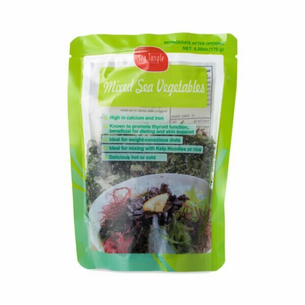 Sea Tangle Noodle Company Mixed Sea Vegetables 6 oz pouch