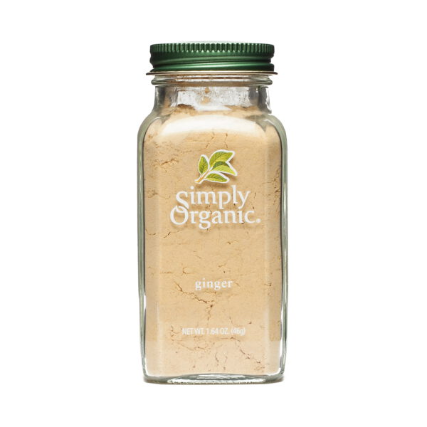 Simply Organic Ground Ginger Root 1.64 oz container