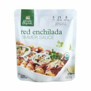 Simply Organic Organic Red Enchilada Simmer Sauce 8 oz bag