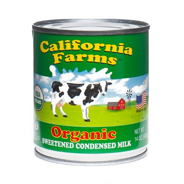 California Farms Organic Sweetened Condensed Milk​ 14 oz can