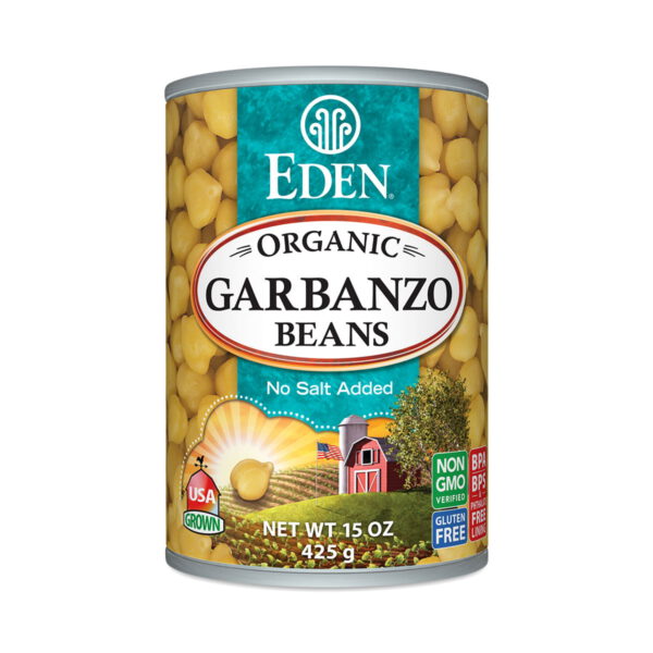 Eden Foods Organic Garbanzo Beans  15 oz can
