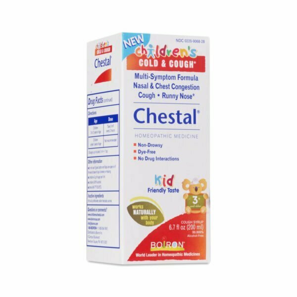 Boiron Chestal Children's Cold & Cough Syrup 6.7 oz bottle