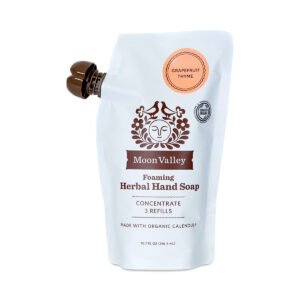 Moon Valley Organics Grapefruit Thyme Refill Hand Soap 10.7 fl oz pouch