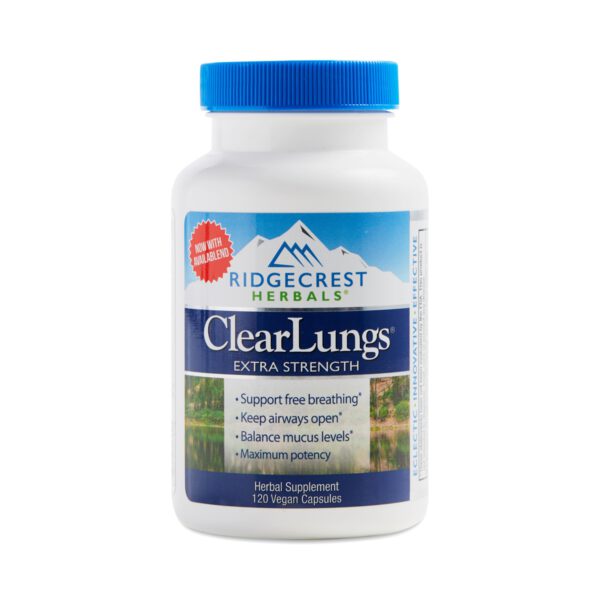 Ridgecrest Herbals ClearLungs Extra Strength 120 capsules
