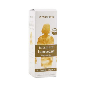 Emerita Organic Oil-Based Lubricant 4 oz bottle