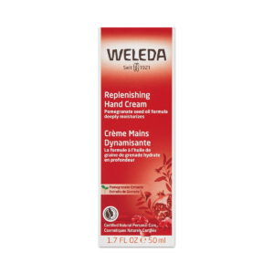Weleda Pomegranate Replenishing Hand Cream 1.7 oz bottle