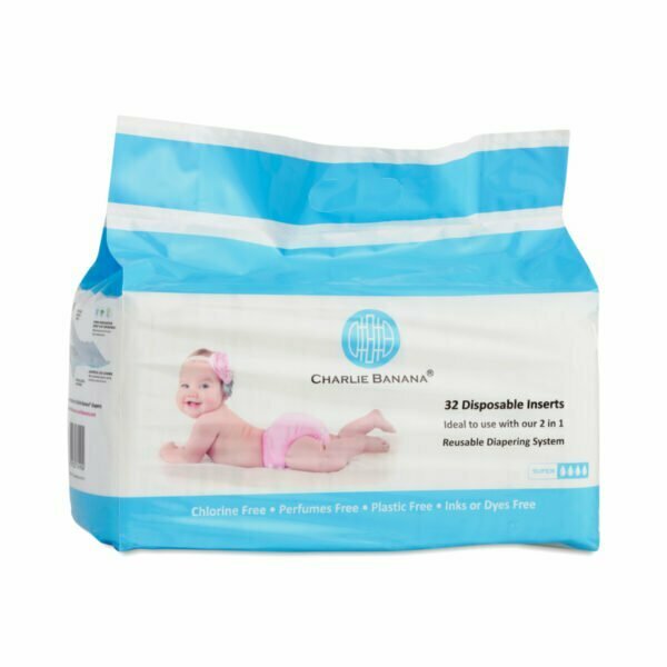 Charlie Banana Disposable Diaper Inserts 32 count