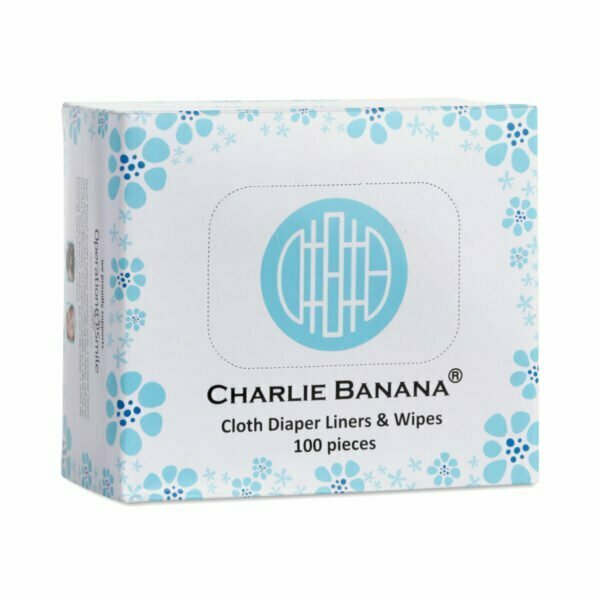 Charlie Banana Cloth Diaper Liners & Wipes 100 pieces