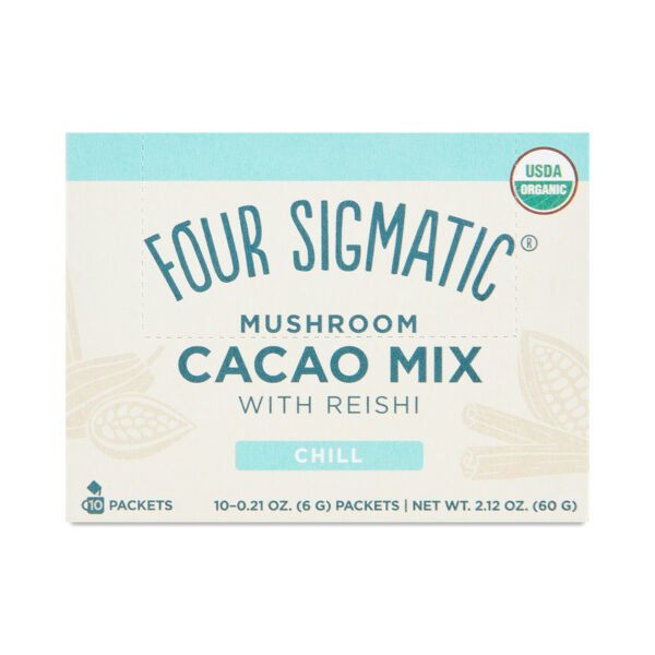 Four Sigmatic Mushroom Cacao Mix with Reishi 10 0.2 oz packets