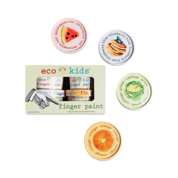eco-kids Finger Paint 4 count (1.78 oz each)