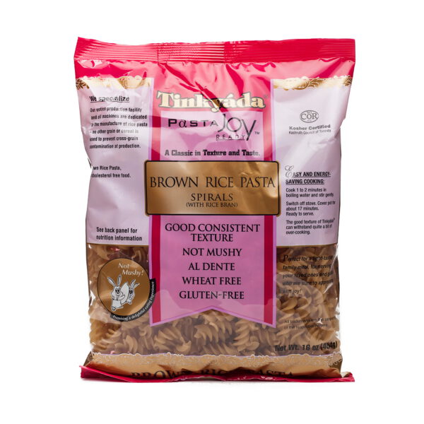 Tinkyada Brown Rice Pasta - Spirals 16 oz bag