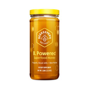 Beekeeper's Naturals B.Powered Superfood Honey 11.6 oz jar