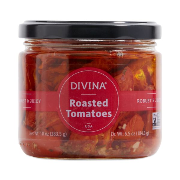 Divina Roasted Red Tomatoes 10 oz jar