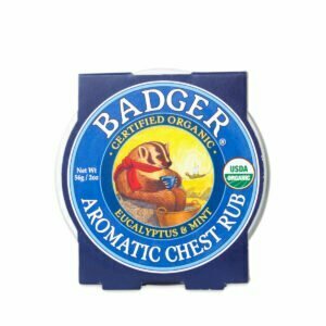 Badger Aromatic Chest Rub for Colds 2 oz jar