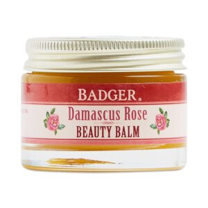 Badger Damascus Rose Beauty Balm 1 oz jar