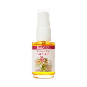 Badger Damascus Rose Face Oil 1 fl. oz bottle